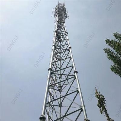 China Hot Dip Galvanized 3 Or 4 Legs Tubular Steel Tower Telecom Antenna Tower for sale
