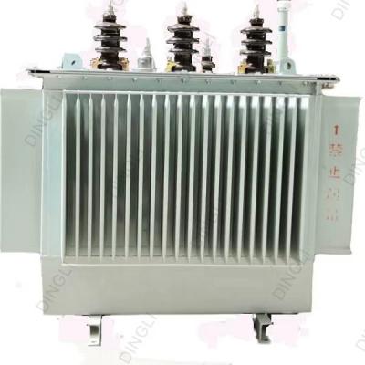 China Copper Material 10kv Three Phase Oil Immersed Transformer 100kw for sale