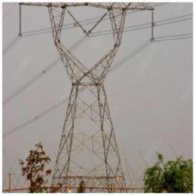 China Galvanized Electrical Steel Tubular Tower For Power Transmission for sale