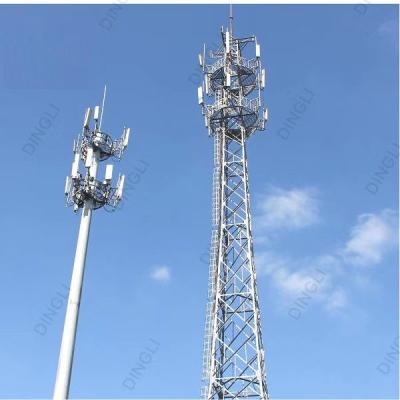 Китай башня башенной антенны телекоммуникаций горячего погружения 6m-50m гальванизированная продается