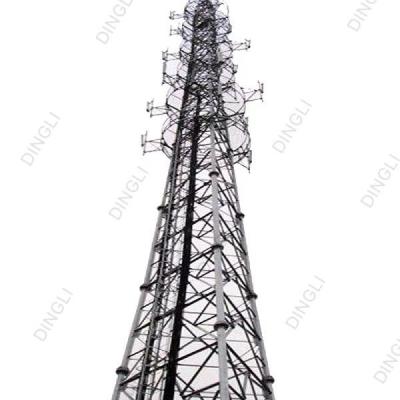 China torre de antena de acero de WIFI de la transmisión del ángulo de las telecomunicaciones de la torre de comunicación 5G en venta
