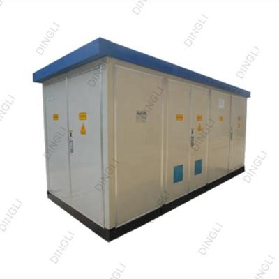 China 1250KVA Compact Box Type Prefabricated Combined Transformer Substation for sale