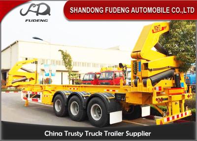 China 20 - 53ft Swing Lift Container Trailers / Diesel Engine Container Lift Trailer  for sale