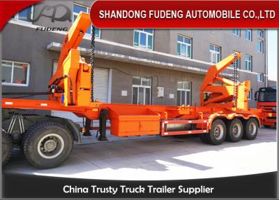 China 40 Ton 40ft  Hydraulic Side Loader Trailer For Containers Transportation for sale