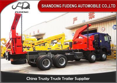 China 20 Foot Side Loader Trailer Double Axle Heavy Duty Leaf Spring Suspension for sale