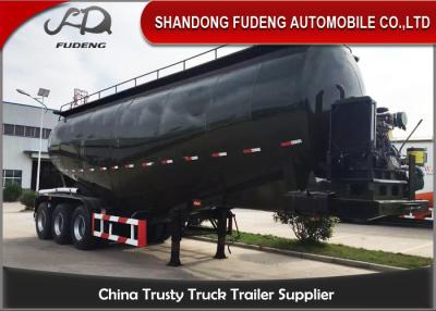 China Tri axle bulk cement tanker trailer lime powder coal ash powder trailer sale for sale