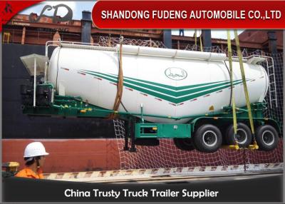 China O pó maioria de 60 toneladas do transporte do reboque do petroleiro do cimento, silos cimenta o reboque à venda