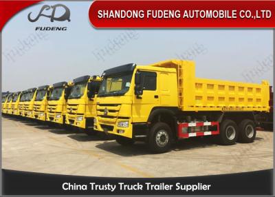 China 10 Wheel Mining Tractor Trailer Dump Truck , 60 Tons Tractor Head Trucks for sale