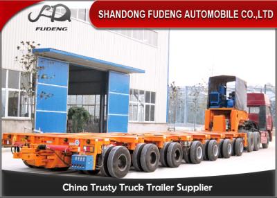 China 16 Axles 8 Line Hydraulic Modular Heavy Equipment Trailers Large Generator Transport for sale
