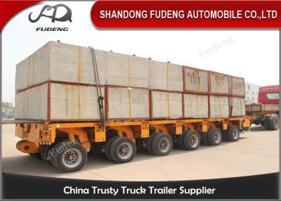 China Multi Axles Hydraulic Modular Trailers / Transportation Trailer Heavy Large Beams for sale