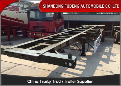 China 40 Foot Chassis Container Trailer  With Twist Lock 30-80 Ton Payload for sale