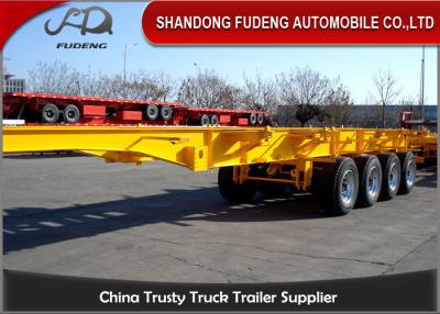 中国 2 / 3つの車軸骨格半トレーラー、40トン20ftの40ft骨格トレーラー  販売のため