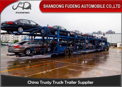 China 2 Axles Hydraulic Car Carrier Trailer Skeletal Frame Type Custom Dimension for sale