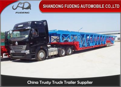China Double Axles Vehicle Transport  Trailer  Wheelbase Dimensions 10 Cars Carry for sale