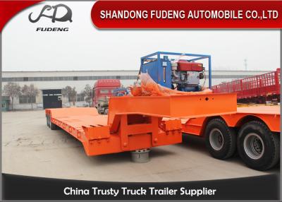 China 2 / 3 / 4 Axle Detachable Gooseneck Trailer For Heavy Duty Machinery Transport for sale