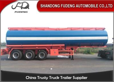 China Transport Diesel Petrol Oil Tri Axle Semi Trailer 11600mm * 2500mm * 3900mm for sale