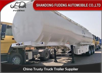 China 2 Compartments Tanker Lorry Fuel Tanker Semi Trailer For Oil Diesel Petrol for sale