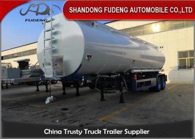 China 3 Axles 50000 Litres Fuel Tanker Semi Trailer 4 Compartment Carbon Steel for sale