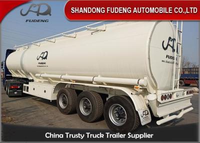 China Mechanical Suspension 40000 Liters 3 Axles Oil Tank Semi Trailer for sale