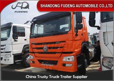 China 12.00R20 Tyre 6*4 HF9 Drive 420hp Tractor Trailer Truck for sale