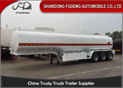 China 3 Axles 42000 Liters 6 Compartments Tanker Trailer for sale