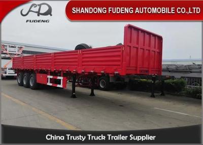 China reboque seco da carga 40ft dos eixos do transporte 60T 3 semi à venda