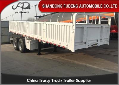China Steel Side Wall 2 Axle 30T Bulk Cement Tanker Trailer for sale