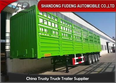 China Customized 60T 3 Axle 40Ft Side Wall Semi Trailer for sale