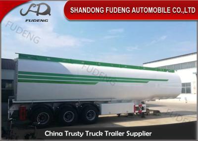 China Mechanical Suspension 30000 Litres Crude Oil Trailers for sale