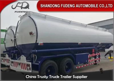 China Mechanical Suspension 2 Axles 40000 Liters Fuel Tanker Trailer for sale