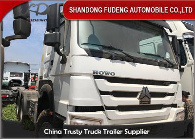 China camiones principales del tractor de la impulsión 371HP de la rueda de 12R22.5 WD615 6*4 en venta