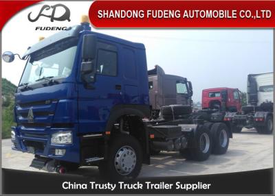 China Hydraulic Steering LHD 371HP HW19710 Tractor Head Trucks for sale