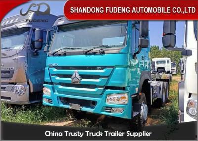 중국 SINOTRUK HOWO RHD 매뉴얼이 디젤 6x4는 371대 에이치피 트랙터 머리 트럭을 운전합니다 판매용