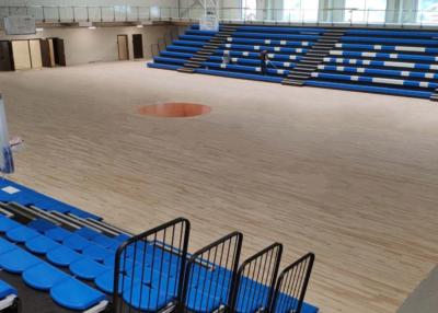 China Modular Grandstands Telescopic Seating Systems Fire Resistance For Sport Hall for sale