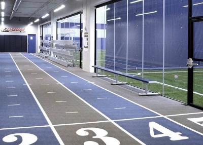 China Graderías cubiertas de aluminio fijas durables interiores para el centro de deporte multifuncional en venta