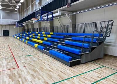 China Stadium Retractable Grandstands Seating Wired / Remote Control for sale