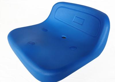 China Simple Mounted Blue Plastic Sports Stadium Seats With Low Backrest for sale