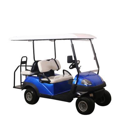 China Wholesale Chinese Golf Cart 2+2 Golf Battery Supplier 12V Electric Golf Cart LM-CX020TJ for sale