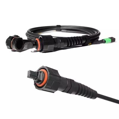 China FTTA ODVA IP67 Connector Waterproof MPO LC SC Fiber Optic Patch Cord for sale