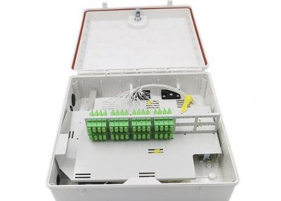 China Outdoor Fiber Optic Terminal Box 24 48 Core FTTH Fiber Optic Distribution Box for sale