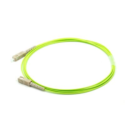 China fiber patch cord multimode Simplex 3.0mm  LSZH  SC PC - SC PC OM5 2m for sale