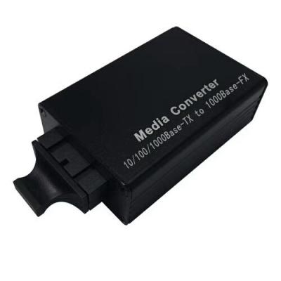 China 10/100/1000M Mini Type Ethernet Media Converter 1.25Gbps Fiber Optical Converter for sale