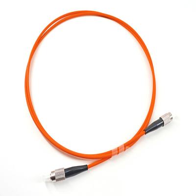 China fiber optic cable patch cord OM2 Simplex Orange FC - FC LSZH 2.0 MM 3M for sale