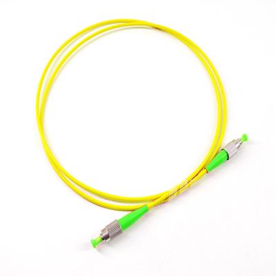 China Simplex 3.0mm 2.0mm LSZH FC to FC Singlemode G657A1  Fiber Patch Cord for sale