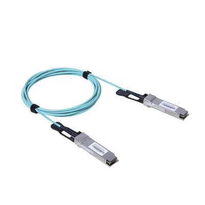 China 10m AOC DAC Cable 40G QSFP+ zu aktivem Lichtleiterkabel QSFP QSFP+ OM3 zu verkaufen