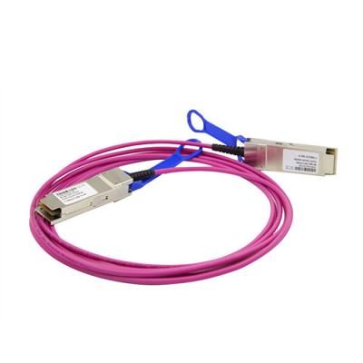 China QSFP28 To QSFP28 Active Fiber Optical 100G AOC Cables OM4 2M for sale
