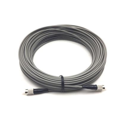 China Simplex 3.0mm LSZH  FC PC - FC PC Singlemode G657A1 Armored Fiber Patch Cord for sale