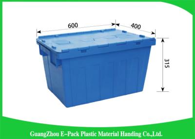 China Euro Storage Plastic Attached Lid Containers Rentable Moving For Transportation And Logistics for sale