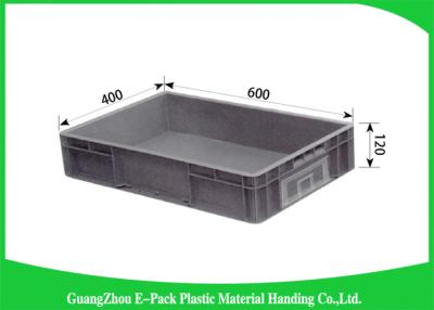 China Heavy Duty Plastic Euro Stacking Containers Food Grade For Fruit And Vegetable for sale