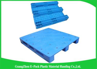 China Virgin HDPE Plastic Skids Pallets With Three Runners , 1T Shelf Load for sale